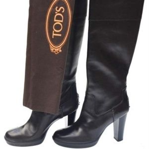 Tod's Womens Italian Leather Boots - RARE - NEW